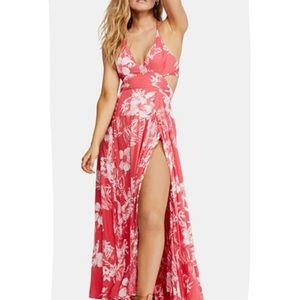 Free People Raspberry Maxi Dress